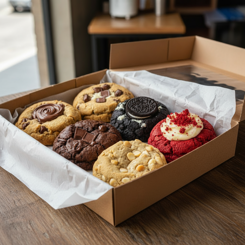 🍪 6 cookies grandes (90g cada)