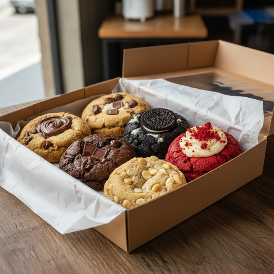 🍪 6 cookies grandes (90g cada)