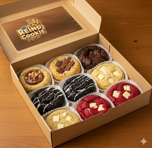 🍪9 cookies grandes (90g cada)